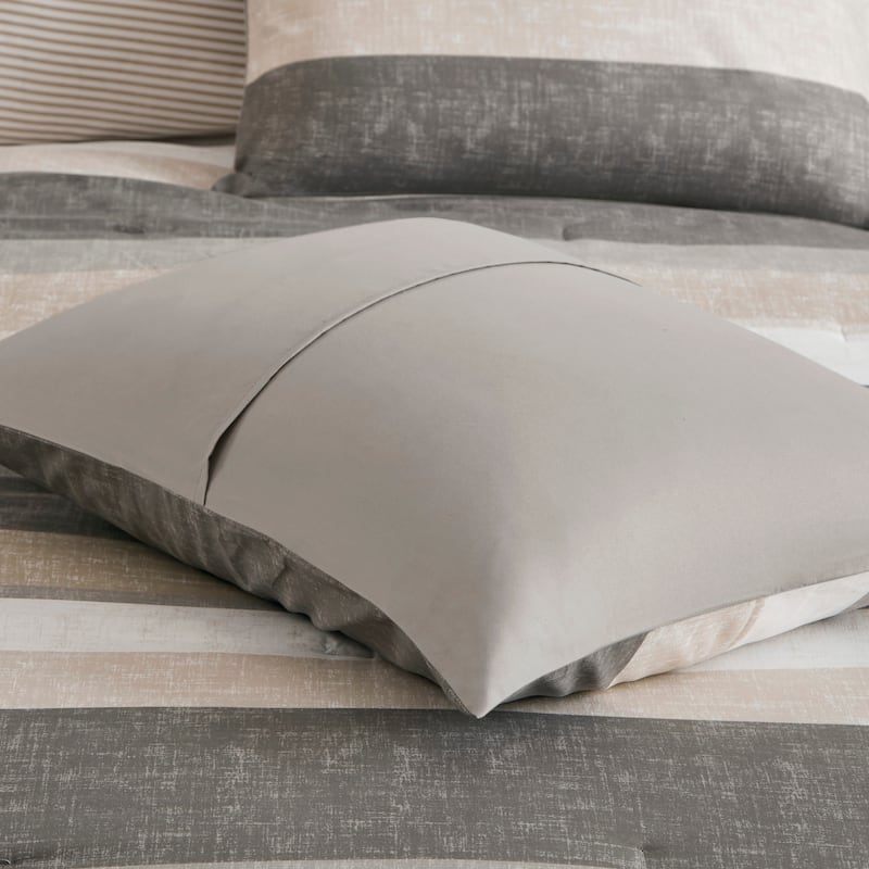 Madison Park Essentials Deacon Comforter Set with Bed Sheets