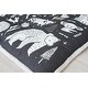 preview thumbnail 4 of 3, Wee Gallery Wildlife Reversible Playmat - Multi-Color