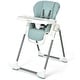 preview thumbnail 7 of 5, Foldable Baby High Chair w/ Double Removable Trays & Book Holder Green