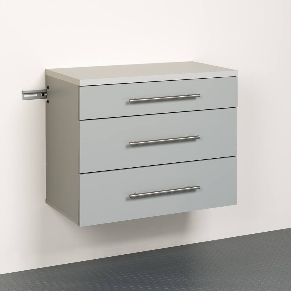 Prepac HangUps 3-drawer Base Storage Cabinet.