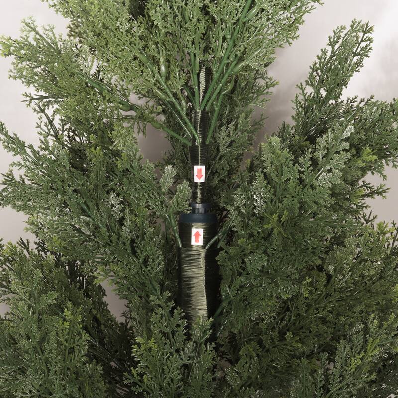 5FT Artificial Cypress Tree UV Resistant