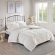 preview thumbnail 1 of 26, Madison Park Viola Tufted Cotton Chenille Damask Duvet Cover Set