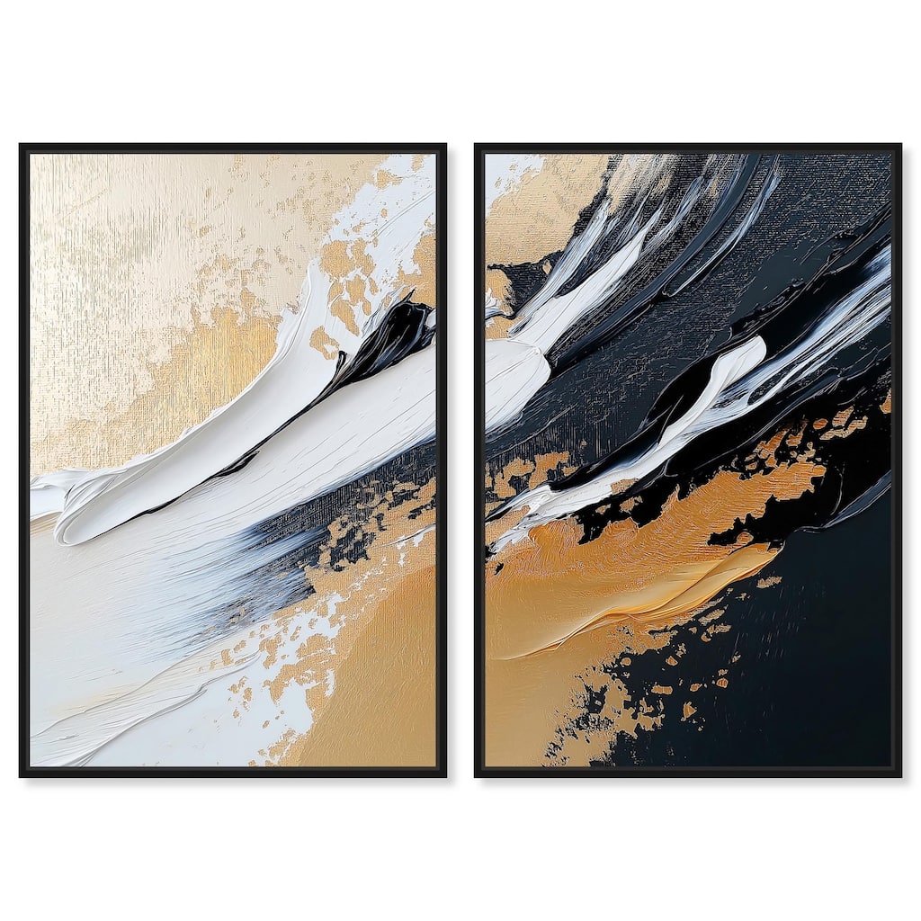 Forces III Canvas Set of 2 by Art Remedy