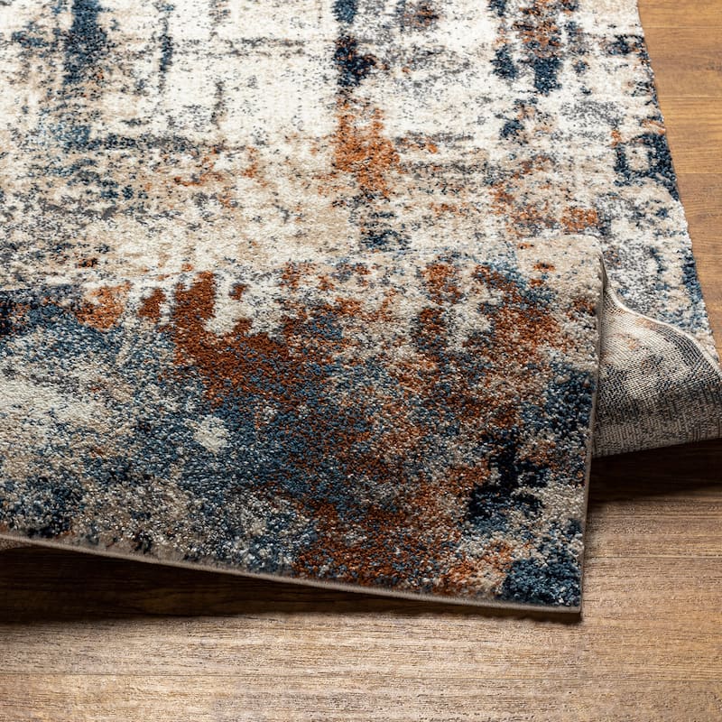 Livabliss Isha Modern Abstract Plush Area Rug