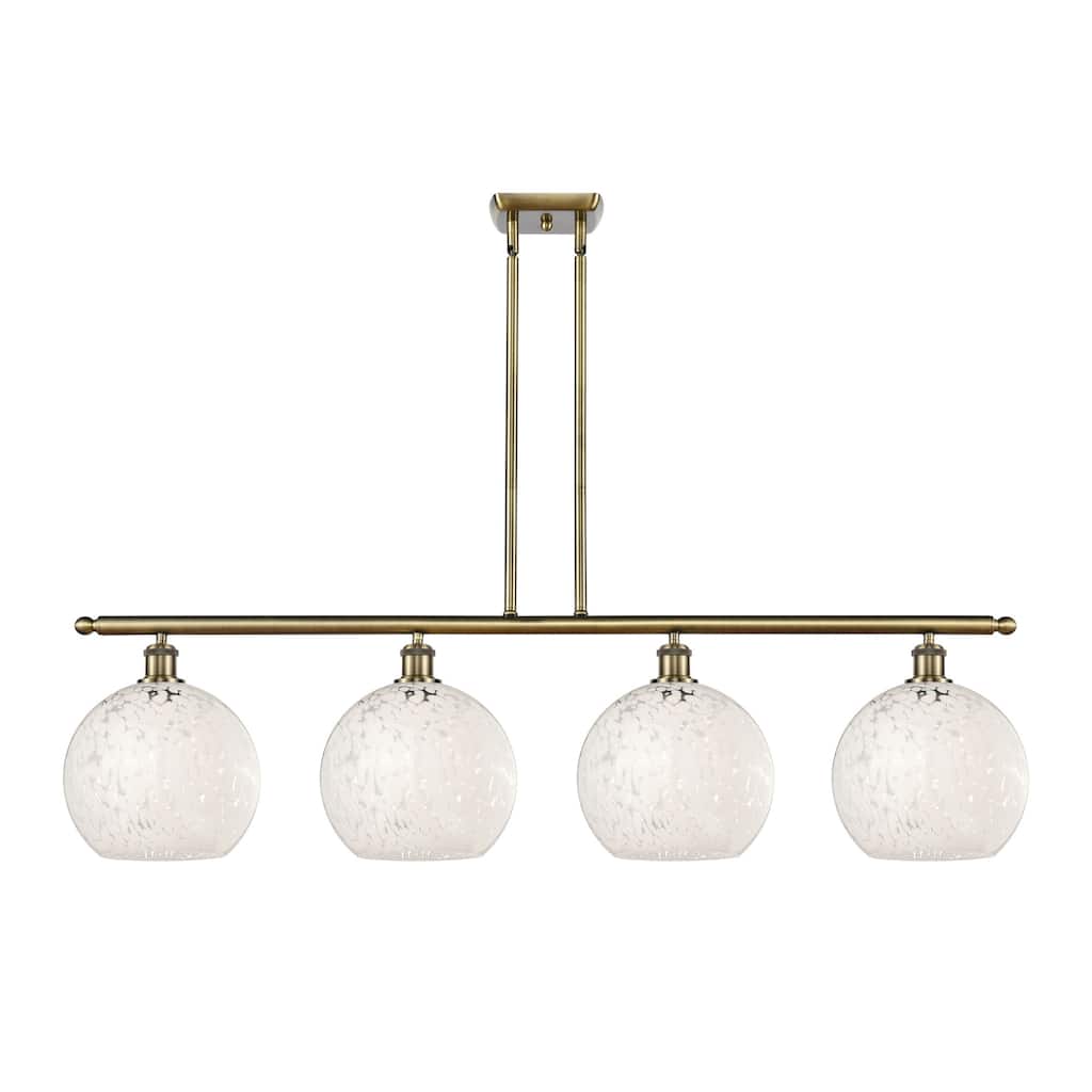 Innovations Lighting 516-4I-13-49-White Mouchette-Indoor Pendant White