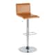 Option Camel Faux Leather/Chrome Metal