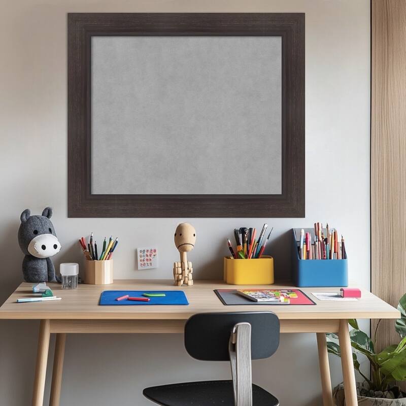 Amanti Art Sloped Black Framed