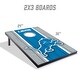 preview thumbnail 2 of 5, Detroit Lions NFL Compact 2x3 Tailgate Cornhole Board Set