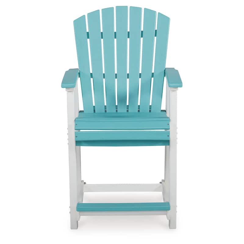 Signature Design by Ashley Eisely Outdoor Counter Height Bar Stool (Set of 2)