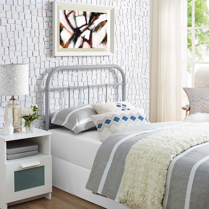 Serena Twin Steel Headboard