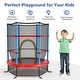 preview thumbnail 5 of 10, Costway 55" Kids Trampoline Bouncing Jumping Mat Recreational