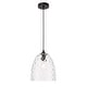 preview thumbnail 2 of 1, Elegant Lighting Gibson Single Light 10" Wide Mini Pendant