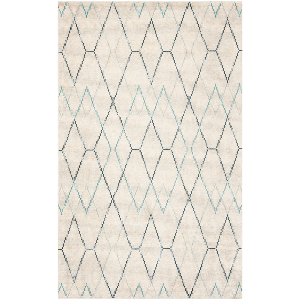 SAFAVIEH Hand-knotted Stone Wash Husnida Modern Wool Rug