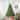 Real Tree Mimic Pre-Lit Artificial Christmas Tree with Fluffy PVC Branches, Folding Metal Base, and Easy 3-Step Assembly