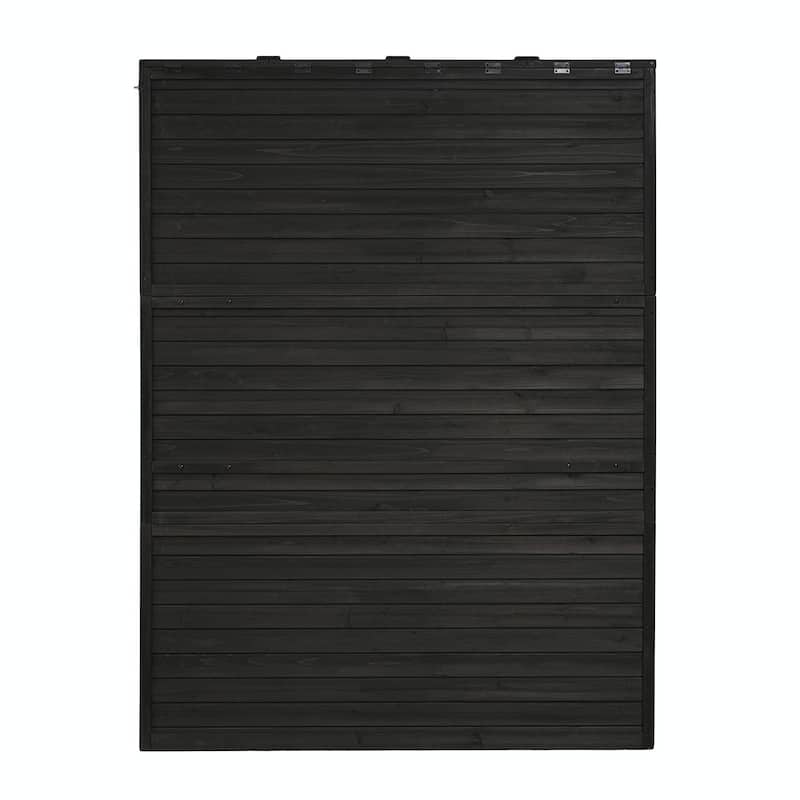 Walk-in Outdoor Greenhouse with 4 Skylights and Folding Shelves