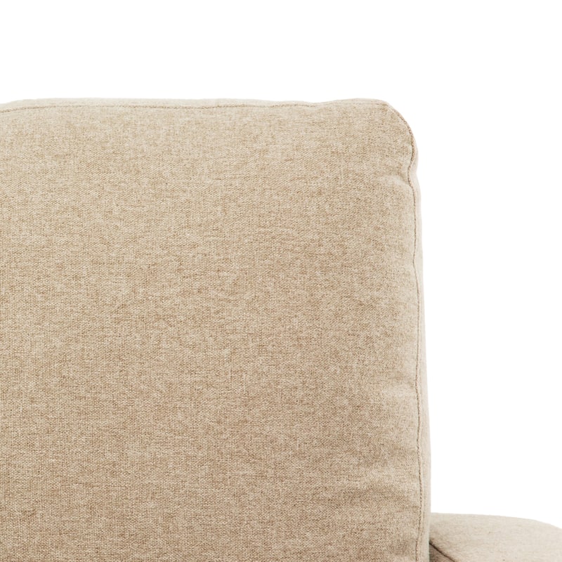 Reign Beige 73 in. Convertible Full Sleeper Sofa with USB Port