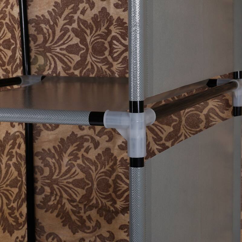 4-Layer 10 Lattices Non-Woven Fabric Wardrobe