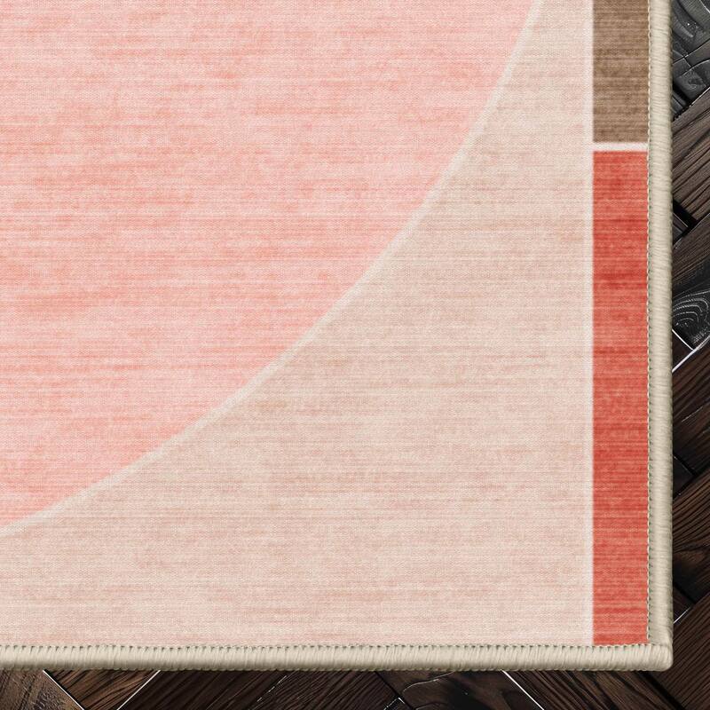 Well Woven Apollo Essence Modern Geometric Flat Pile Area Rug