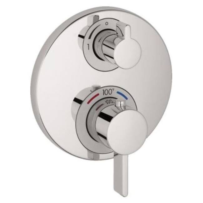 Hansgrohe Ecostat Thermostatic Valve Trim Only with Double Lever