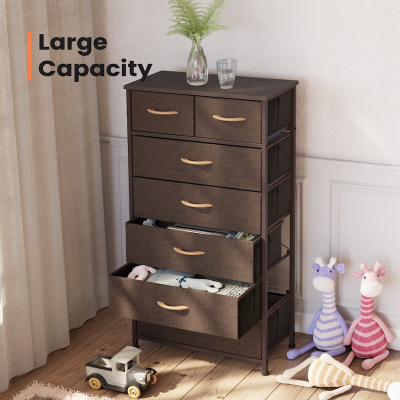 Pellebant 7-Drawer Storage Tower Organizer Chest Dresser