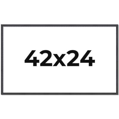 42x24 Frame Brown Picture Frame - Complete Modern Photo Frame Includes
