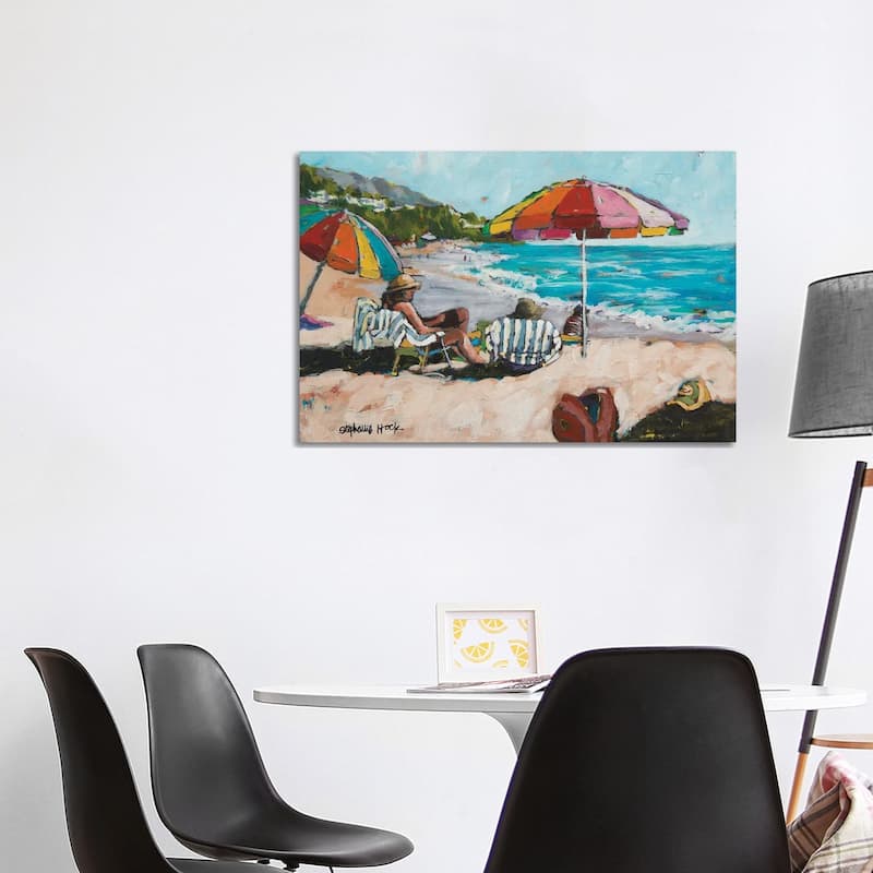 iCanvas "Toes In The Sand" by Stephanie Hock Canvas Print - 26x40x1.5