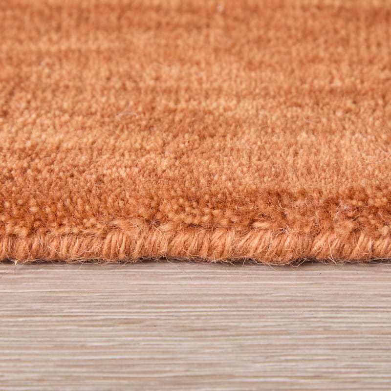 Grand Bazaar Celano Hand Woven Solid Modern Area Rug