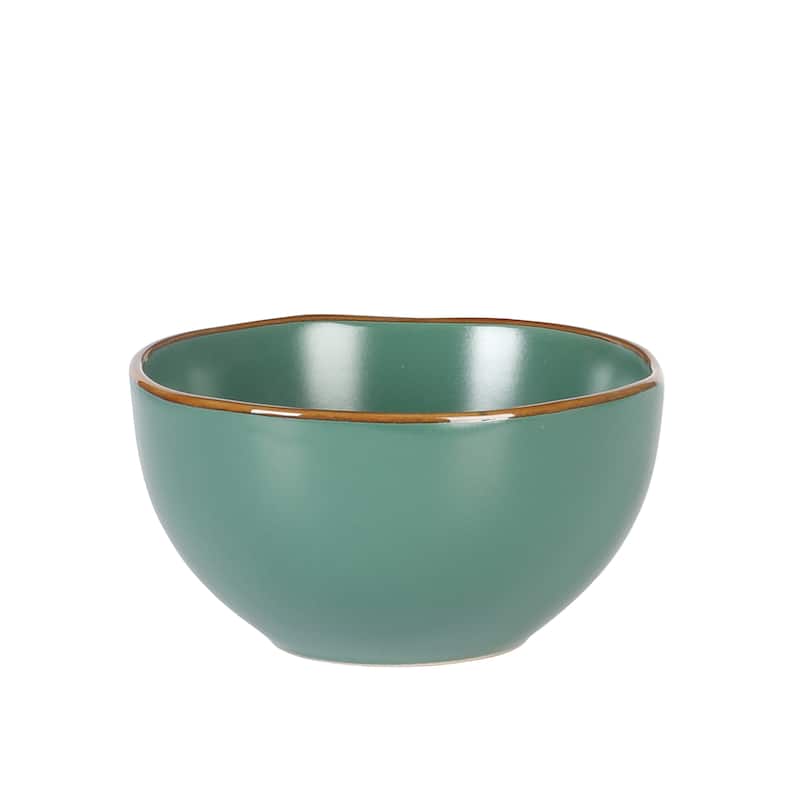 Gibson Home Hazeltine 16 Piece Plates and Bowls Dishes Stoneware Ceramic Dinnerware Set