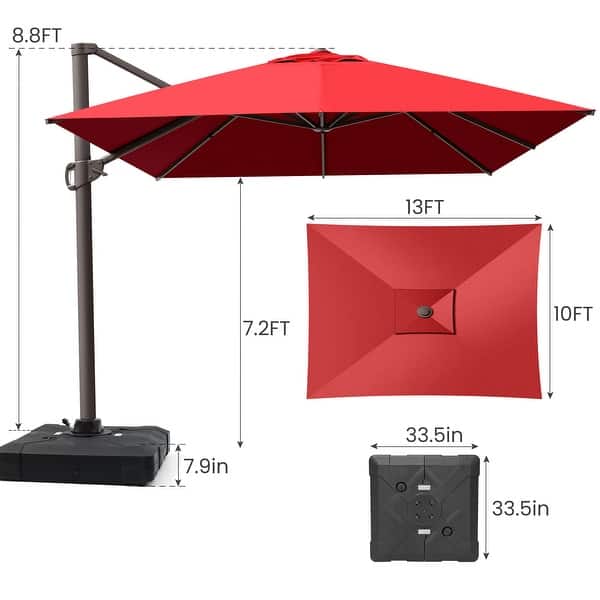 12 round patio umbrella replacement cover Patio Umbrella Replacement Canopy Cover, Round Outdoor Parasol Replacement  Canopies(Canopy Only) – Special Fashion