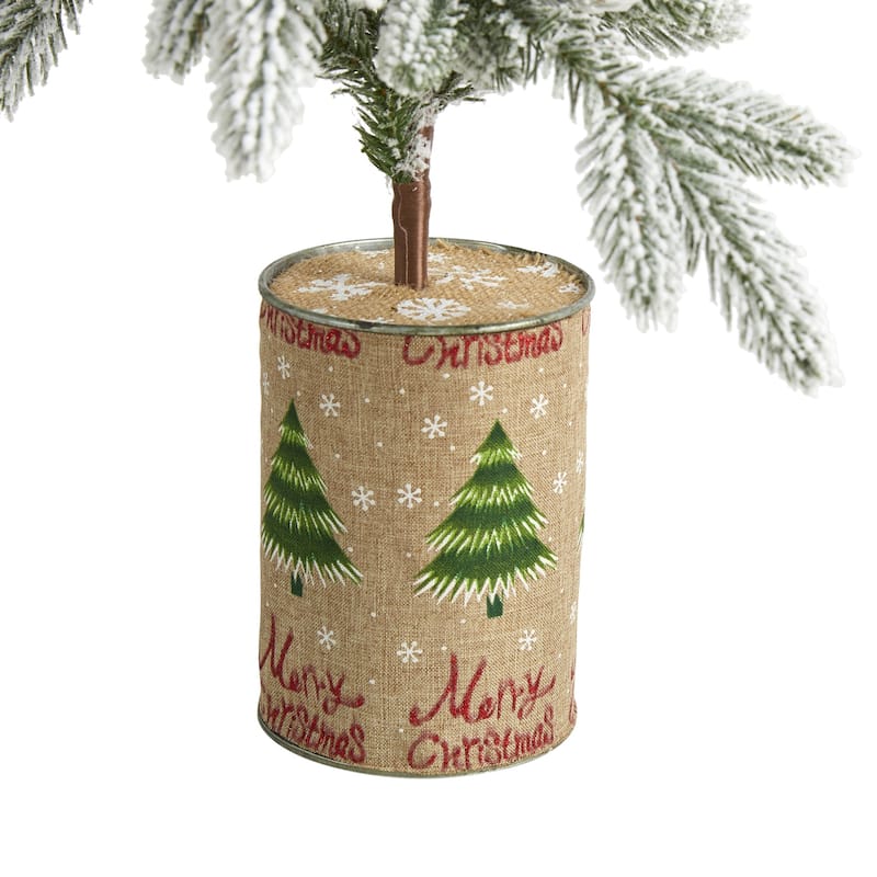 28 Inch Christmas Tree with Planter