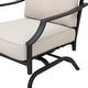 preview thumbnail 20 of 21, Patio Festival 4-Piece Outdoor Metal Sofa and Chair Set with Coffee Table