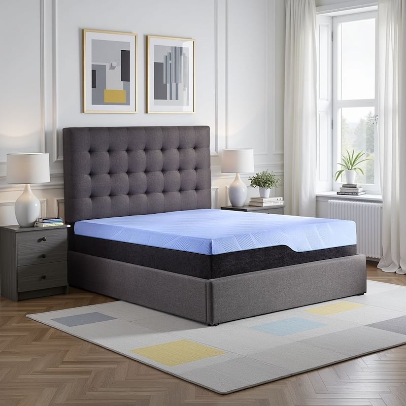 Bridgevine Home 12 inch Refresh Hybrid Cooling GelCare Memory Foam and Coil Adult Mattress