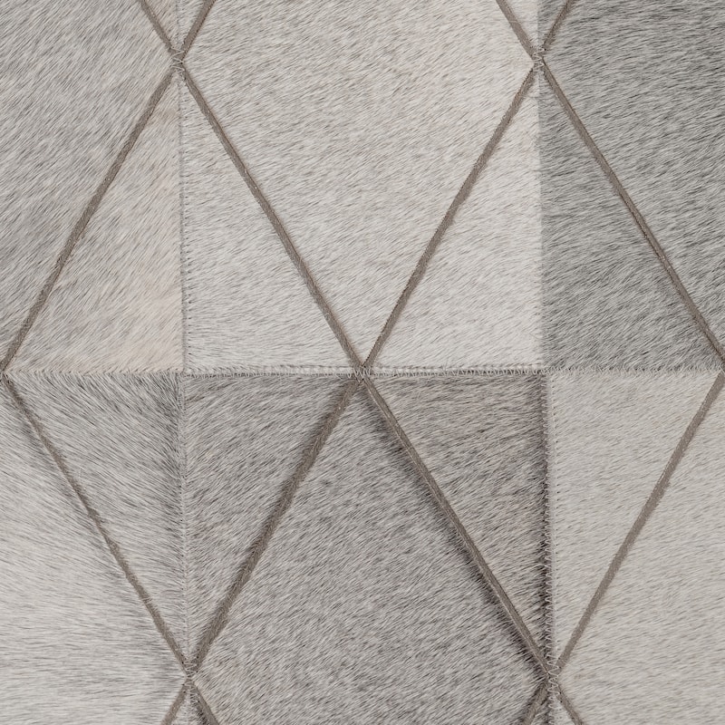 Ben Soleimani Arlequin Hide and Viscose Hand Woven Rug