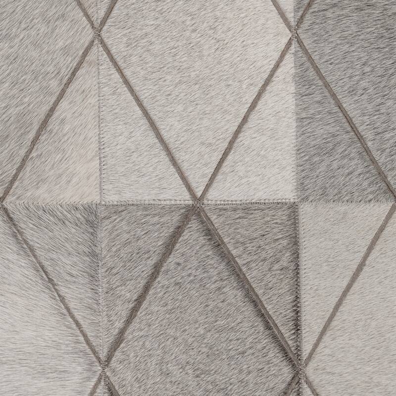 Ben Soleimani Arlequin Hide and Viscose Hand Woven Rug