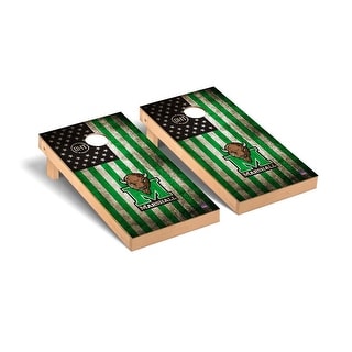 Marshall Thundering Herd Cornhole Board Set - OHT Vintage Flag Version