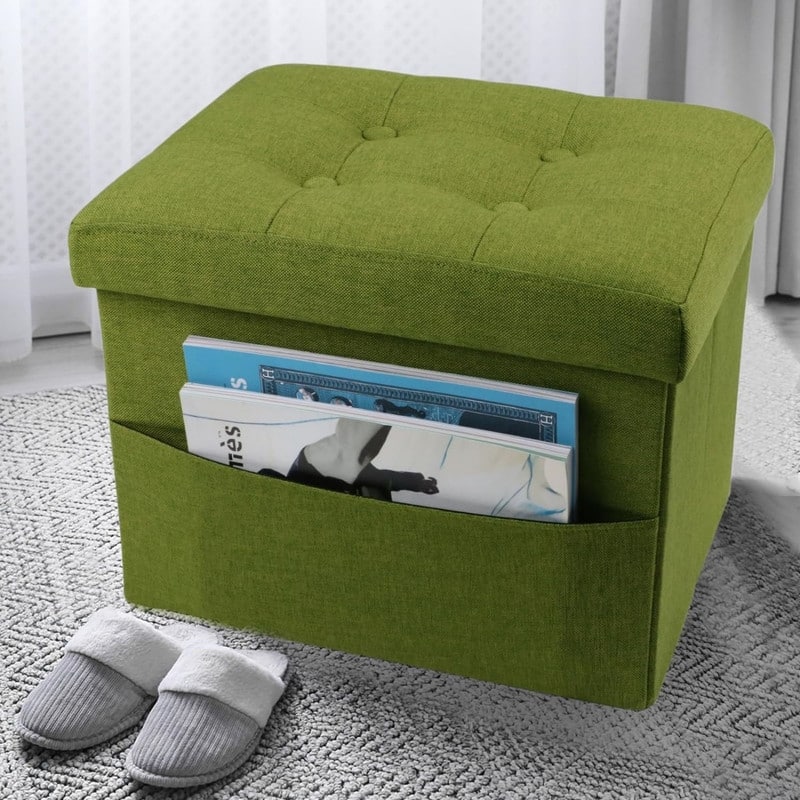Storage Ottoman Folding 17x13x13