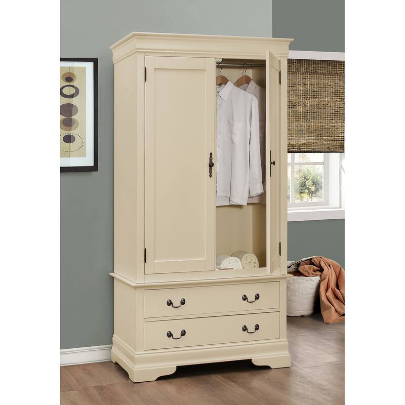 Lousi Phillipe Armoire - N/A - Beige