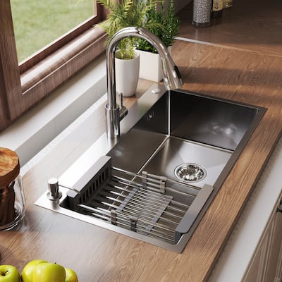 Stainless Steel Single Bowl Drop in Kitchen Sink