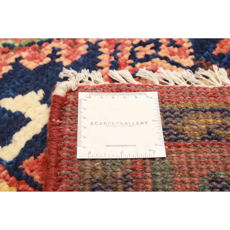 ECARPETGALLERY Hand-knotted Jules Serapi Red Wool Rug - 5'0 x 8'0