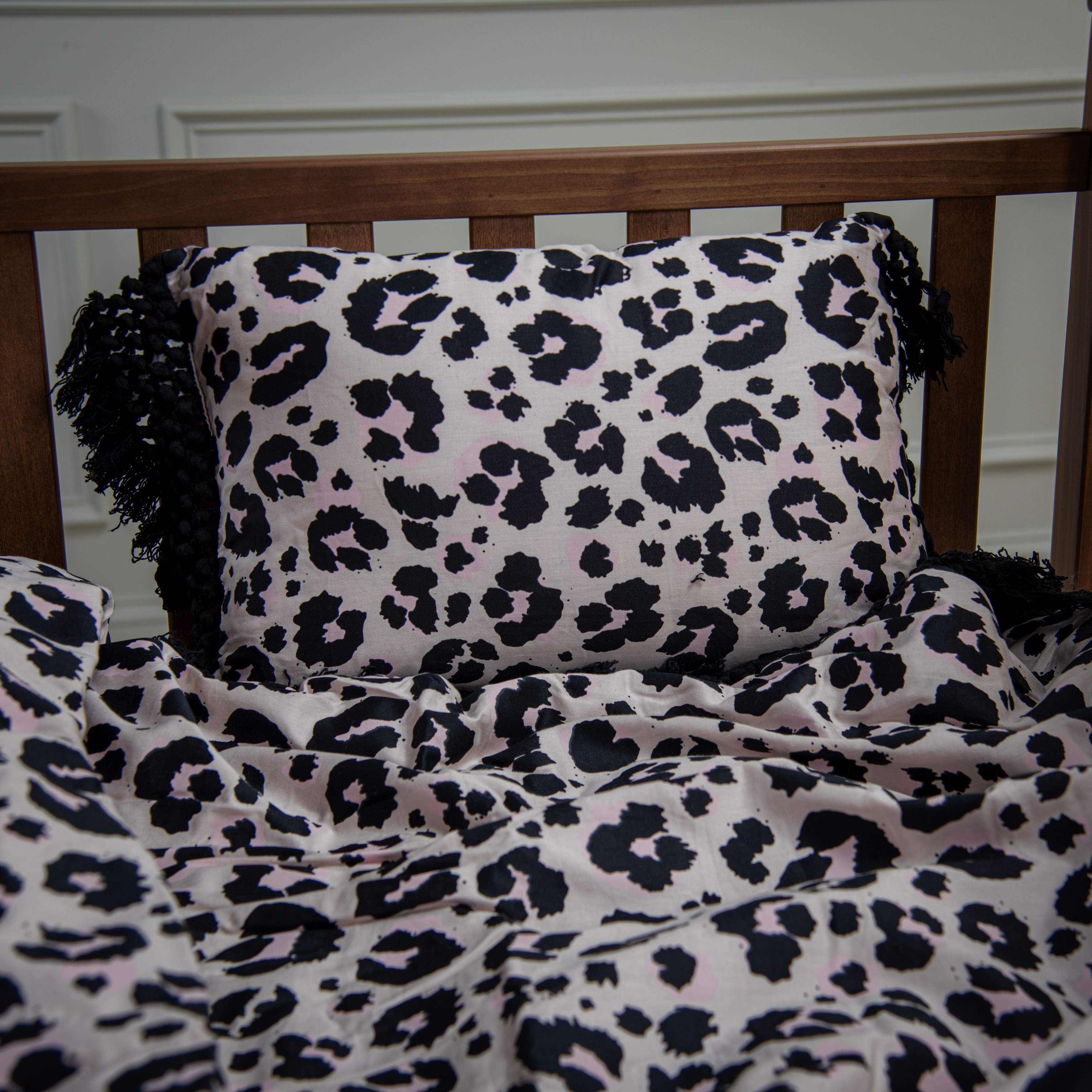 Rizzy Home Tatum Leopard Print Decorative Sham - 12" X 18"