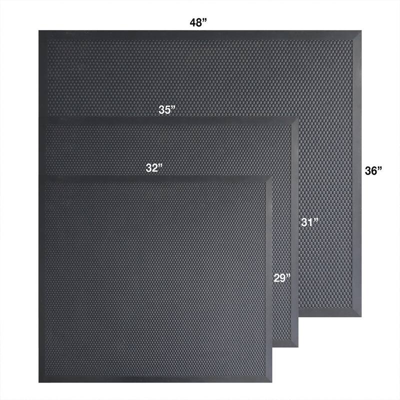 Rubber-Cal Playground Slide Landing Mat