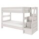 preview thumbnail 18 of 20, Max and Lily Modern Farmhouse Twin Over Twin Bunk Bed With Staircase