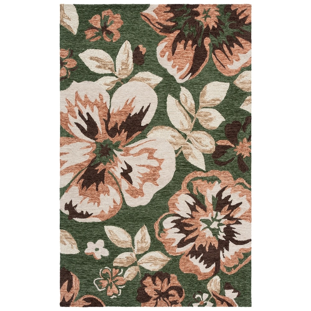 SAFAVIEH Handmade Jardin Florinka Floral Wool Rug