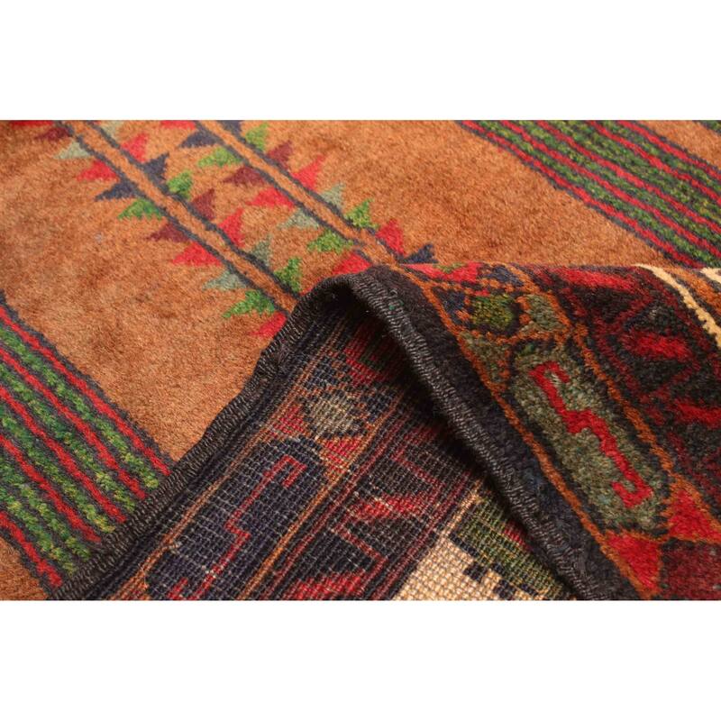 ECARPETGALLERY Hand-knotted Teimani Brown Wool Rug - 2'6 x 4'11