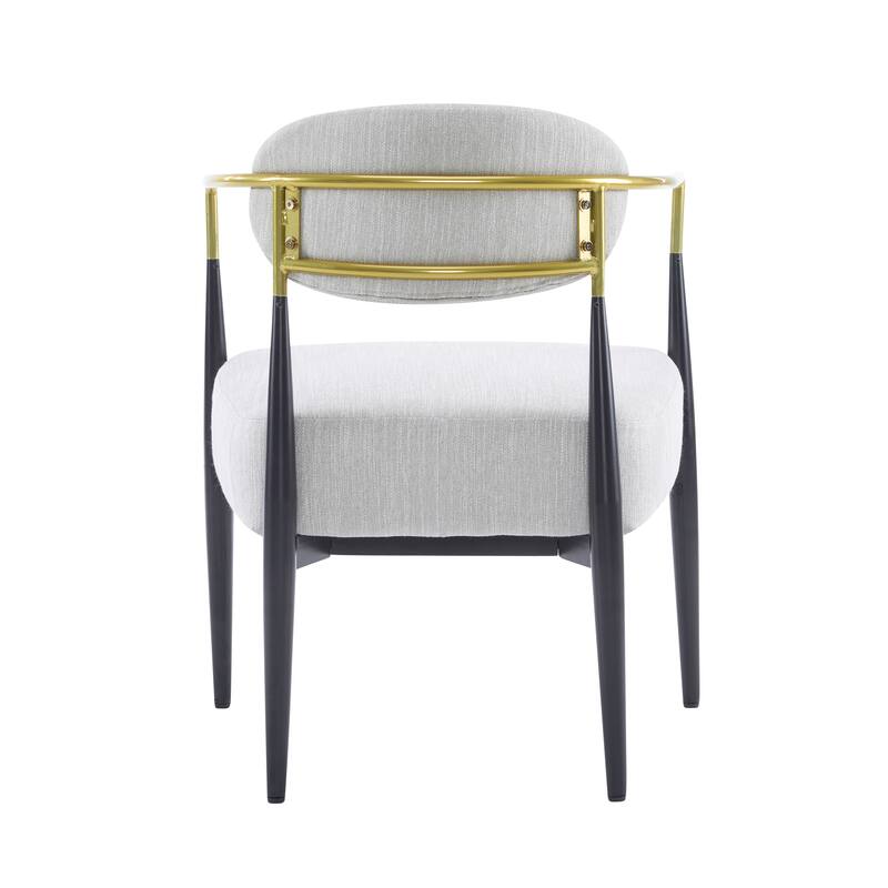 Christopher Knight Home - Amelia Mid-Century Modern Upholstered Accent Armchair with Sturdy Tapered Legs
