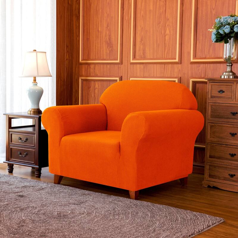 Subrtex Stretch Armchair Slipcover 1 Piece Spandex Furniture Protector