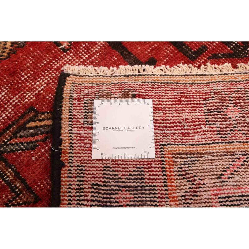 ECARPETGALLERY Hand-knotted Konya Anatolian Red Wool Rug - 3'9 x 7'9