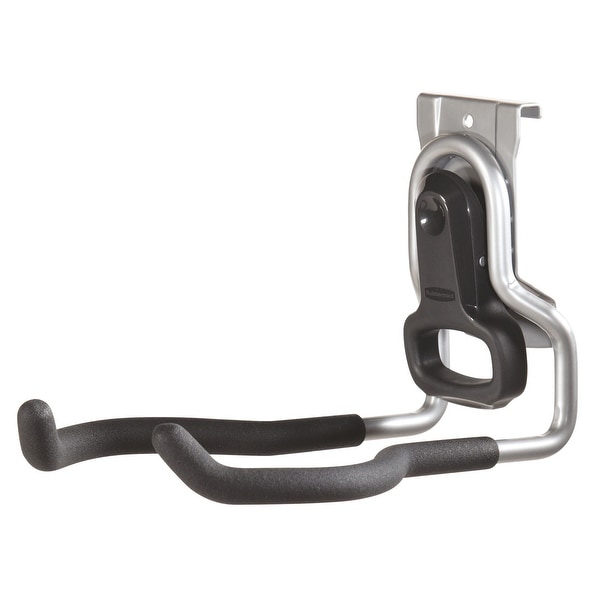 Rubbermaid 1784460 FastTrack Double Prong Garage Utility Hook - Satin Nickel
