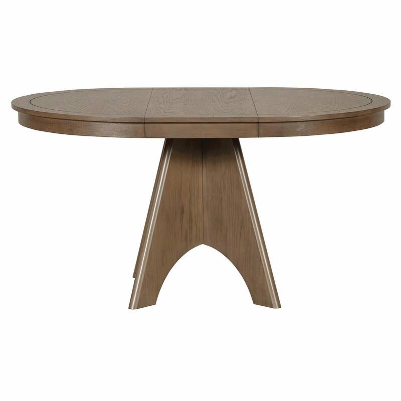 Vintage Extendable Farmhouse Dining Table - 42" to 58" Rustic Kitchen Table for 4-6