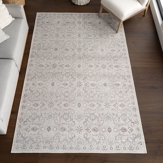 Nuloom Green Haven Collection Jezebel Recycled Cotton Machine Washable Area Rug - 5' x 8'